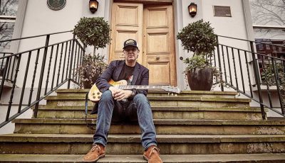 Joe Bonamassa outside Abbey Road studios (Image credit: James Sharrock)